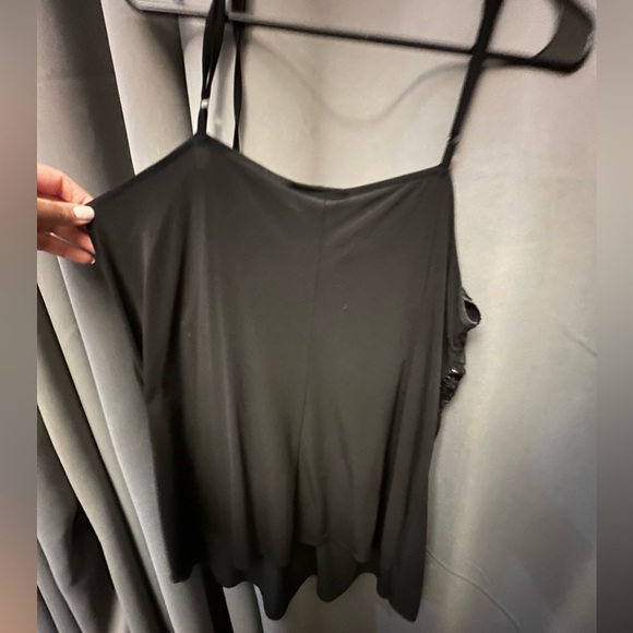 Lane Bryant Sequins Lace Bust Black Cami - Picture 4 of 4